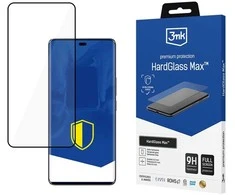 3Mk Protection Reinforced full-screen tempered glass 3mk HardGlass Max Juodas for Honor Magic7 Lite
