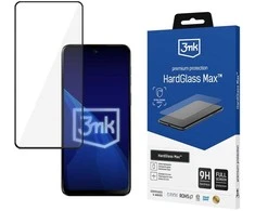 3Mk Protection Reinforced Full Coverage Tempered Glass 3mk HardGlass Max Juodas for Motorola Moto G55 5G