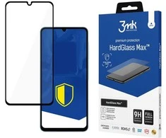 Sustiprintas viso ekrano grūdintas stiklas 3mk HardGlass Max Juodas, skirtas Samsung Galaxy A06