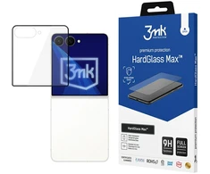 Grūdintas stiklas 3MK HardGlass Max do Samsung Galaxy Z Flip 8 (front) juoda