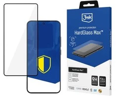 Reinforced full-screen tempered glass 3mk HardGlass Max Juodas for Xiaomi 15