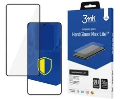 Apsauginis stiklas 3mk HardGlass Max Lite Juodas Samsung Galaxy S25 Edge