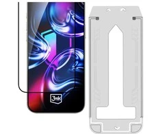 Grūdintas stiklas 3MK HardGlass Max su aplikatorem do Samsung Galaxy S24+/S25+