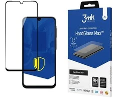 Grūdintas stiklas 3MK HardGlass Max su aplikatorem do Samsung Galaxy A16 4G/5G/ A17 4G/5G