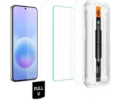 Grūdintas stiklas Spigen GLAS.TR „EZ FIT PRO” 2-PACK GALAXY A57 5G SKAIDRUS