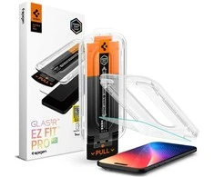 Apsauginis stiklas Spigen Glas.TR EZ Fit Pro skirtas Apple iPhone 17 Air – skaidrus