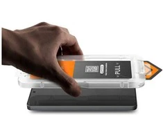 Privatumą užtikrinantis stiklas Spigen GLAS.TR „EZ FIT PRO AC” HD Samsung Galaxy S26+ PLUS PRIVACY
