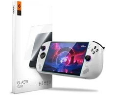 Spigen Glas.tR Slim 2-pack apsauginis stiklas skirtas Lenovo Legion GO S – juodos spalvos