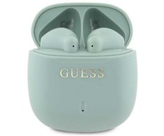 GUESS belaidės ausinės bluetooth TWS GUTWSJ14ESGN (Printed Classic Logo) žalias