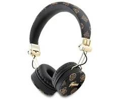 Guess ausinės Bluetooth ENC GUBH70EPOSMK juodos spalvos Peony Script Round Shape