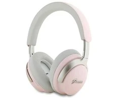 Guess Bluetooth ausinės ANC/ENC GUBHC22PSBCSMP rožinės spalvos DB Metal Script Logo