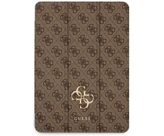 Guess GUFC13PM24PS4SGW Apple iPad Pro 13" 2024 rudos spalvos Magnetinis 4G didelis logotipas