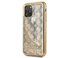 Dėklas Guess GUHCN58PEOLGGO skirtas Apple iPhone 11 Pro, auksinis