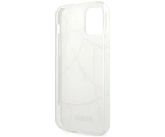 Guess GUHCP12LPCUCHWH Apple iPhone 12 Pro Max 6,7" dėklas telefonui baltos spalvos hardcase Gold Chain Collection
