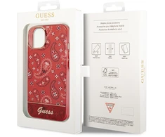 Dėklas Guess GUHCP14SHGBNHR iPhone 14 6.1" red/red hardcase Bandana Paisley