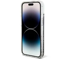 Apple iPhone 14 Guess dėklas Liquid Glitter Marble (GUHCP14SLCSGSGK) juodos spalvos