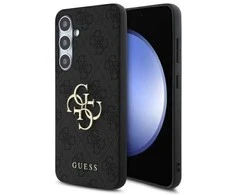 Guess 4G Big Metal Logo - dėklas skirtas Samsung Galaxy S24 FE pilka