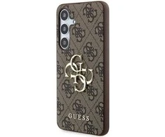Guess 4G Big Metal Logo Samsung Galaxy A35 - dėklas telefonui rudos spalvos
