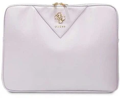 Nešiojamo kompiuterio įmautė 14" Guess Sleeve Triangle 4G (GUCS14ZPGSTEGU) violetinės spalvos
