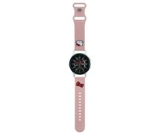 Universali apyrankė (22 mm) Hello Kitty silikoninė Kitty Head (HKUWLSCHBLP) rožinės spalvos