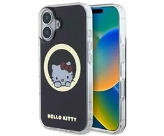 Hello Kitty IML Sweet Kitty Magsafe Apple iPhone 16 Case - dėklas telefonui juodos spalvos