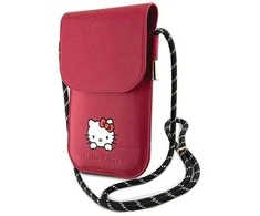 Hello Kitty HKOWBSKCDK rožinės spalvos Leather Handbag with Daydreaming Cord