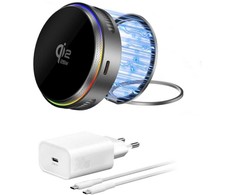 4smarts 541761, Automatinis, Vidaus, USB, Belaidis įkrovimas, Pilka
