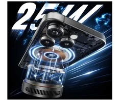 4smarts 541762, automatinis, vidaus patalpoms, USB, belaidis įkrovimas, pilkas