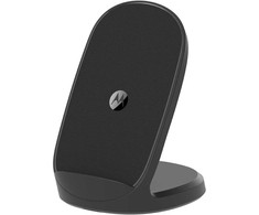 Belaidis įkroviklis Motorola TurboPower 15W Stand Pad Qi juodos spalvos