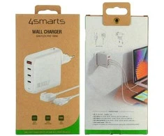 4smarts Flex Pro 100W 3xUSB-C + 1xUSB-A balta