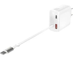Įkroviklis jungiama į tinklą 4smarts PDPlug Slim 65W GaN Jojo balta