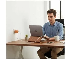 Įkroviklis jungiama į tinklą Energea Ampcharge GaN35 USB-C/USB-A PD/PPS/QC3.0 35W oranžinė