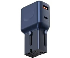 Įkroviklis jungiama į tinklą Energea TravelGo Adapteris 35 USB-A/USB-C 35W mėlyna