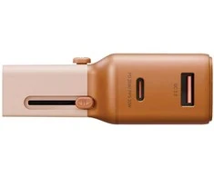 Įkroviklis jungiama į tinklą Energea TravelGo Adapteris 35 USB-A/USB-C 35W oranžinė
