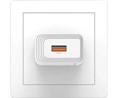 Įkroviklis jungiama į tinklą USAMS T69 10.5W 2.1A USB-A balta