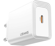 Įkroviklis jungiama į tinklą USAMS T69 20W USB-C balta