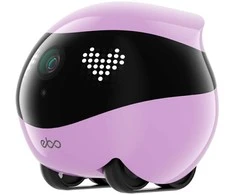 Enabot - EBO AIR 2 - namų, mobilus stebėjimo robotas (rožinė)