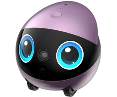 Namų robotas kompanijonas Enabot EBO Air 2 Plus FamilyBot su stebėjimo ir skambučių funkcija, violetinis