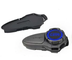 Interkom motocyklowy Crown T2 Plus Bluetooth juoda