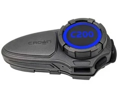 Interkom motocyklowy Crown T2 Plus Bluetooth juoda