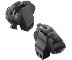 Motociklo domofonas Crown CMMK-06 Bluetooth 5.0 juodas