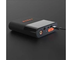 Įkroviklis „4smarts PitStop+“ 8800 mAh, išorinė baterija su kompresoriumi ir žibintuvėliu, juodas