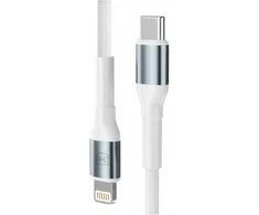 3Mk Protection 3mk Hyper Cable N-SERIES USB-C / Lightning 50cm PD 3.0 9V/3A 27W - baltas