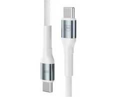 3Mk Protection 3mk Hyper Cable N-SERIES USB-C / USB-C 2m PD 3.0 QC 3.0 20V/5A 100W - baltas