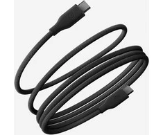 Kabelis Energea Helix 60 USB-C do USB-C magnetyczny 480Mbps 60W 1.5m juoda