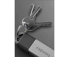 Kabelis Energea Sheath Key 2w1 USB-C do USB-C/USB-A 480Mbps 60W 15cm oranžinė