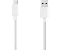 Kabelis Spigen Essential EB6015AC USB-C 60W 150 cm - balta