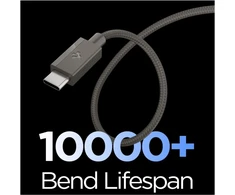 SPIGEN EB6015CC ESSENTIAL TYPE-C KABELIS 60W 150CM GUNMETAL