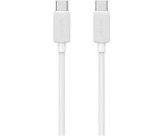 Kabelis USAMS KY Series US-SJ691 60W USB-C į USB-C 1m baltos spalvos