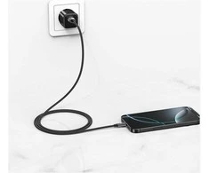 Kabelis USAMS U91 18W USB-C skirtas USB-A 1m tarnish